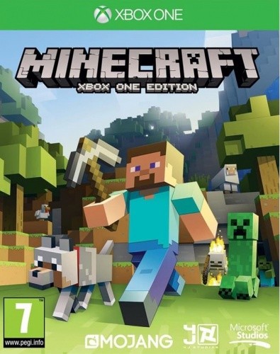 Minecraft xbox edition (xbox um) usado rus xbox um xbox 360 jogo